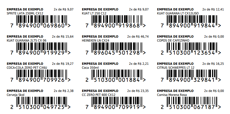 Etiquetas: Gere etiquetas personalizadas para seu negócio! etiquetas